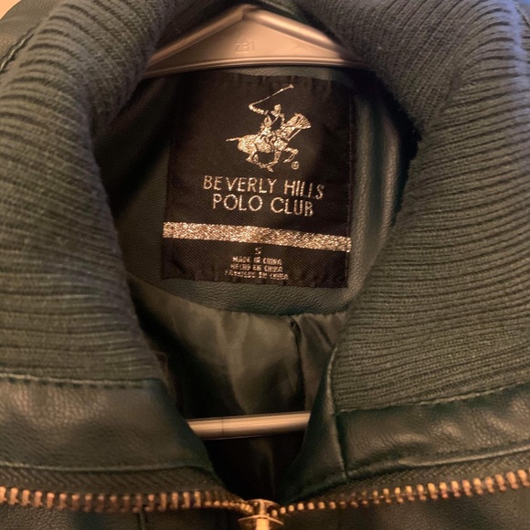 Green leather bomber - Picture 5 of 5